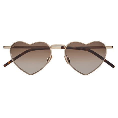 occhiali cuore ysl|Occhiali da sole Saint Laurent SL 301 011 Loulou cuore.